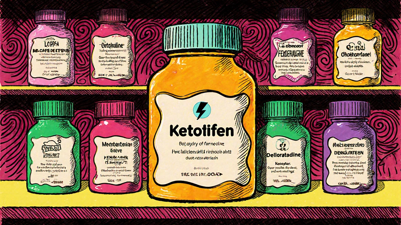 Ketotifen (Ketasma) vs Alternatives: Detailed Comparison of Allergy Meds