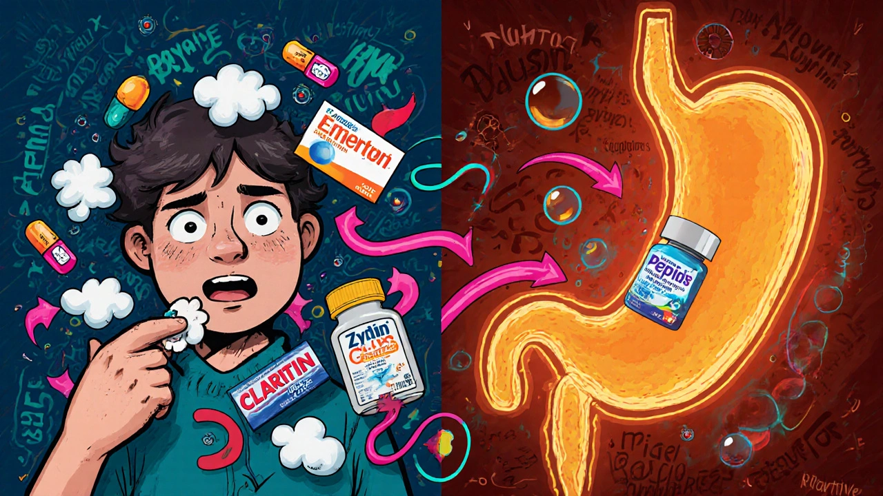 H1 vs H2 Blockers: Side Effects and When to Use Each